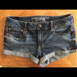American eagle shortie shorts